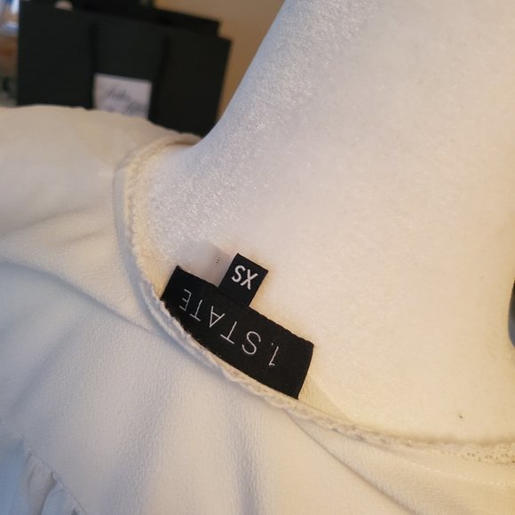 White 1.State Blouse - Picture 3 of 3